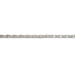 2mm Scroll - Silver Layered Chain